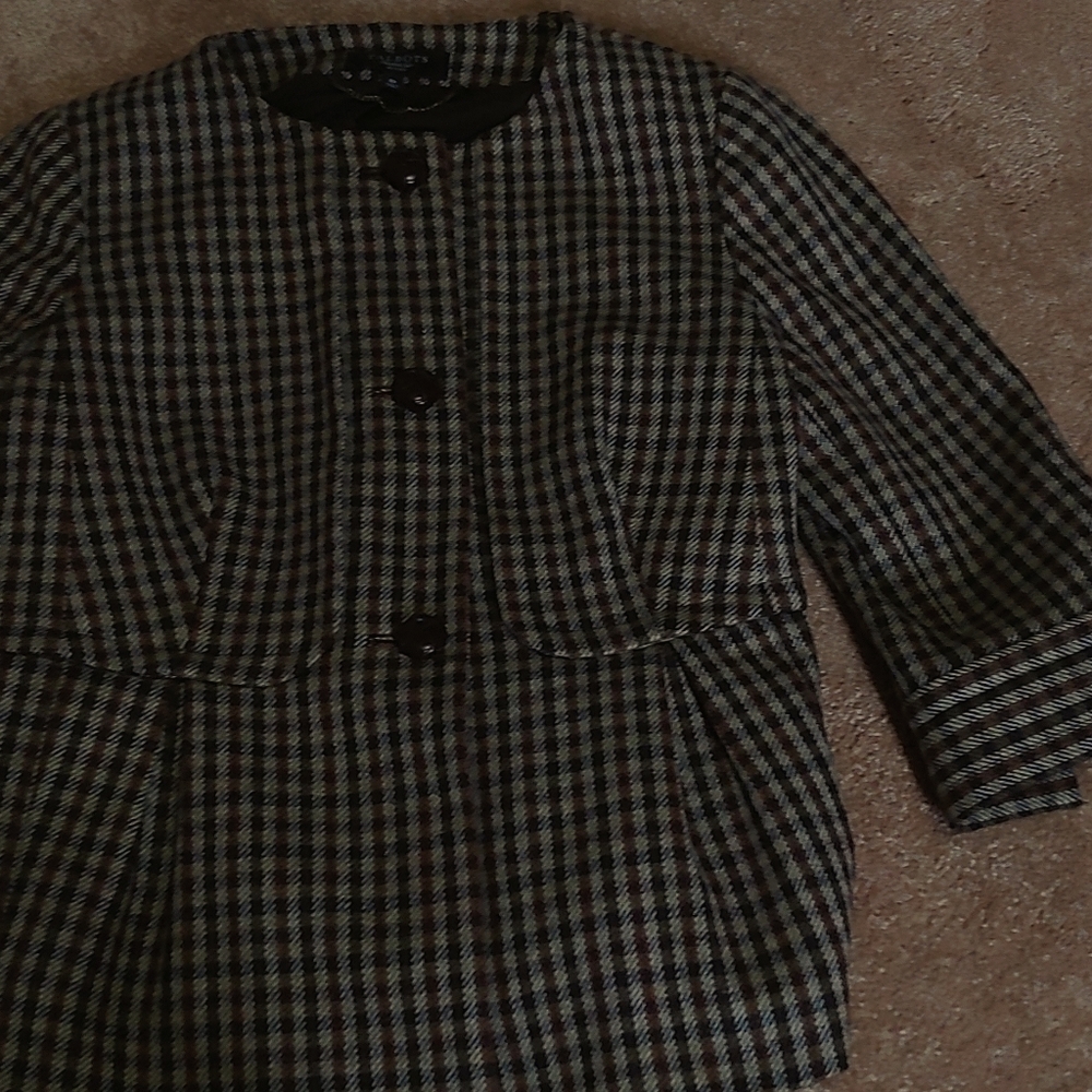 Talbots Adorable 3/4 sleeve jacket/blazer